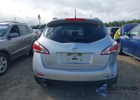 2014 Nissan Murano Sv z USA, uszkodzony, nr VIN JN8AZ1MW6EW513759